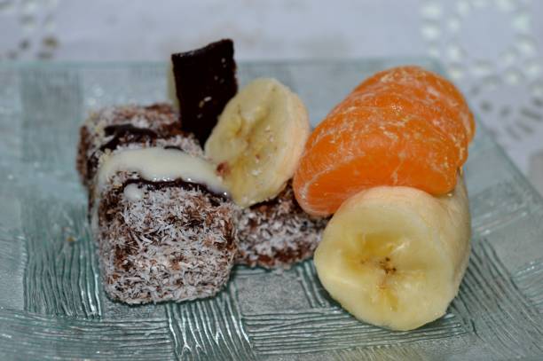 istock coconut cake and various fruits 890656524