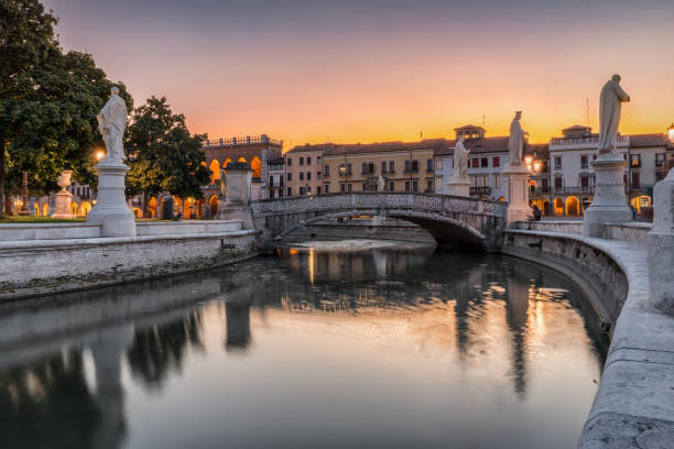 istock The Prato della Valle square in Padova, Italy, during sunset 890669610