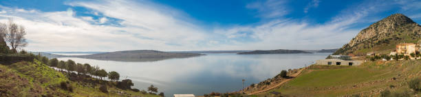 Panoramic view of Alange Swamp