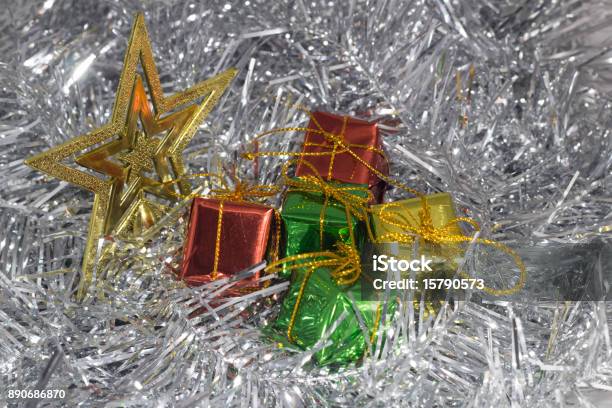 New Years Gift Stock Photo - Download Image Now - 2015, 2017, Abstract