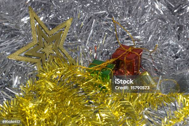 New Years Gift Stock Photo - Download Image Now - 2015, 2017, Abstract