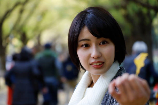 istock cute Japanese girl 890696026