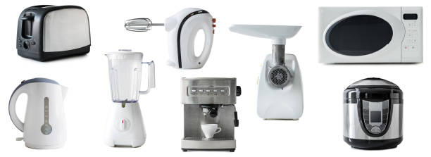 istock collage of different types of kitchen appliances isolated 890696106