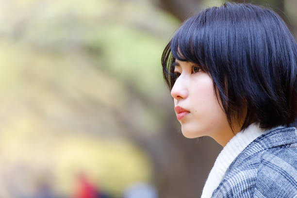 istock cute Japanese girl 890702312
