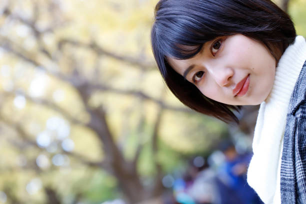 istock cute Japanese girl 890702482