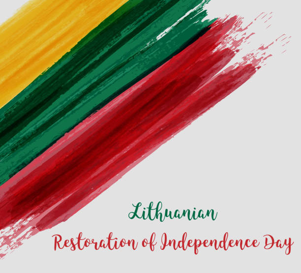 istock Lithuanian Restoration of the Independence Day 890702592