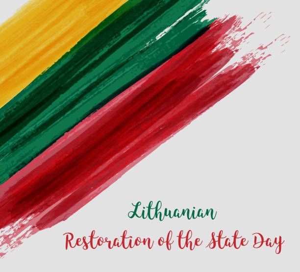 istock Lithuanian Restoration of the State Day 890702606