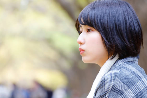istock cute Japanese girl 890702752