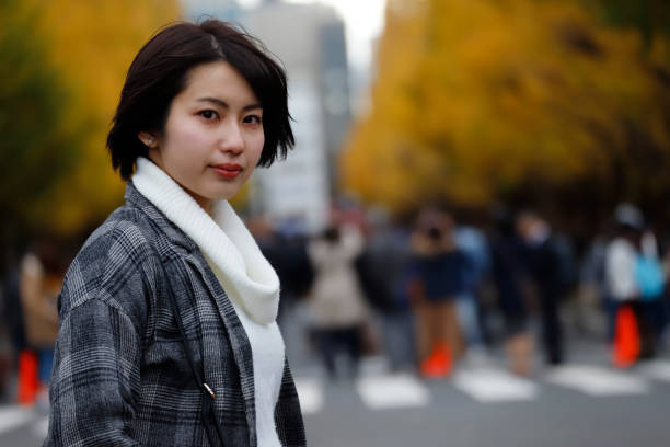 istock cute Japanese girl 890709508