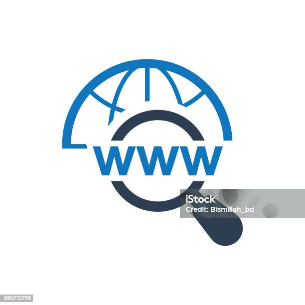 Domain Search Icon Stock Illustration - Download Image Now - Arrow Symbol, Bangladesh, E-commerce