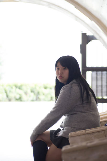 istock cute Japanese girl 890720858