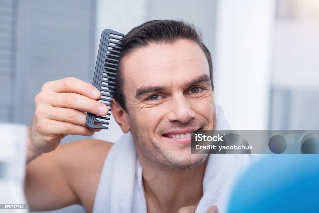 Gay Smart Man Making Hair Style Stock Photo - Download Image Now - Adult,  Adults Only, Appearance - iStock