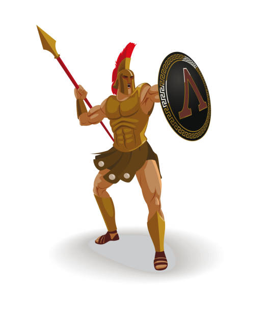 istock Detachment of Roman legionaries. Warriors defenders 890741386
