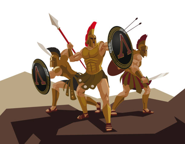 istock Detachment of Roman legionaries. Warriors defenders 890741502