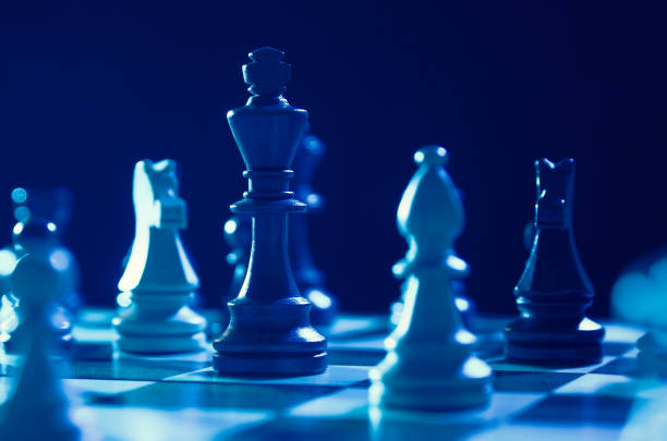 istock Chess financial, leader strategy in business 890752538
