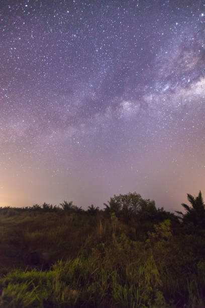 istock Beautiful milkyway galaxy stars view for cosmos background 890756880