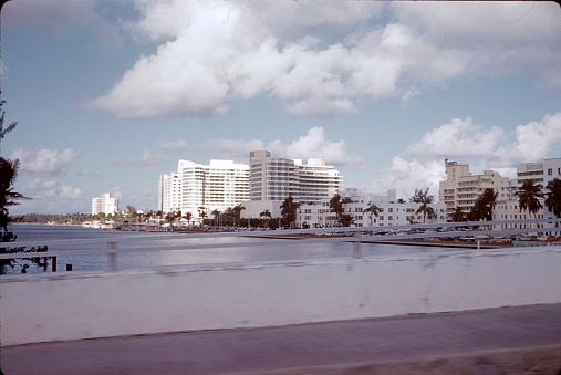 Miami, Florida, USA, 1960. View of Miami.
