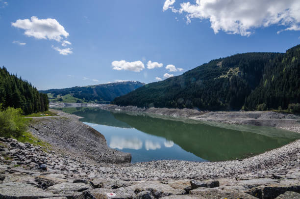 istock reservoir in the mountains 890774734