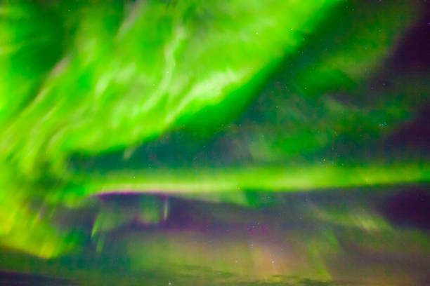 istock Aurora Borealis or better known as The Northern Lights for background view in Iceland, Snaefellsnesvegur during winter 890779062