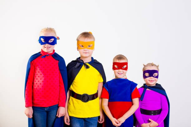 istock Superheroes kids friends 890790964