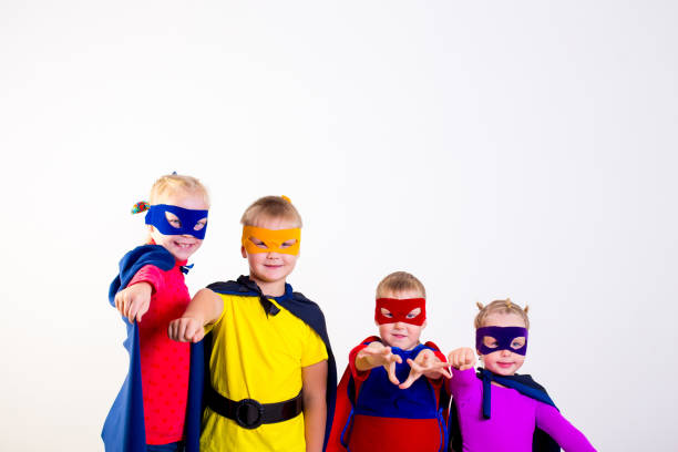 istock Superheroes kids friends 890793170