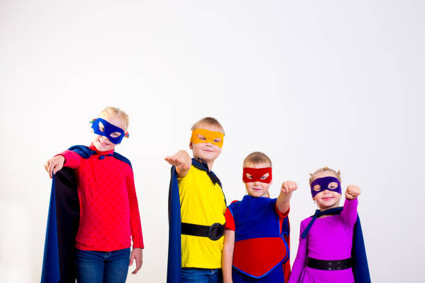 istock Superheroes kids friends 890793270