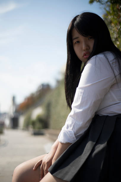 istock cute Japanese girl 890797794