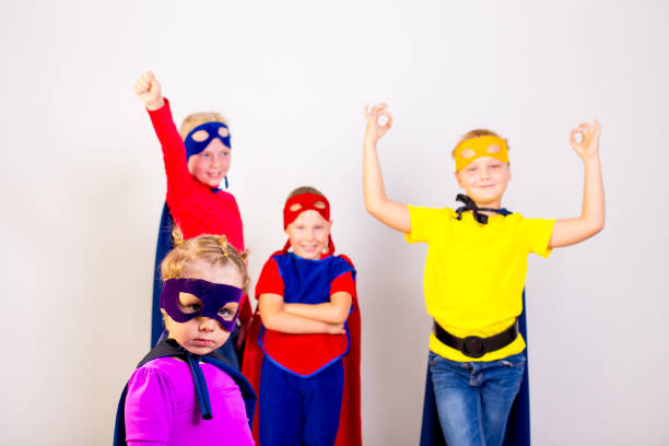 istock Superheroes kids friends 890797944
