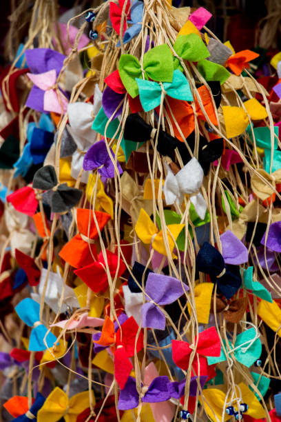istock Collection of  colored bows and ribbons 890802746