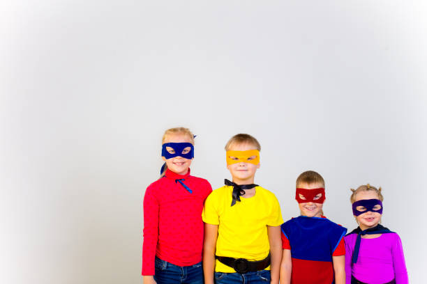 istock Superheroes kids friends 890816152