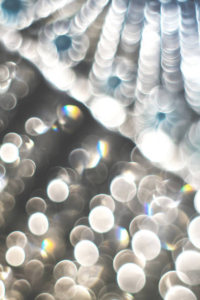 istock Blurry ambient photo. Round lightbulbs. 890822086