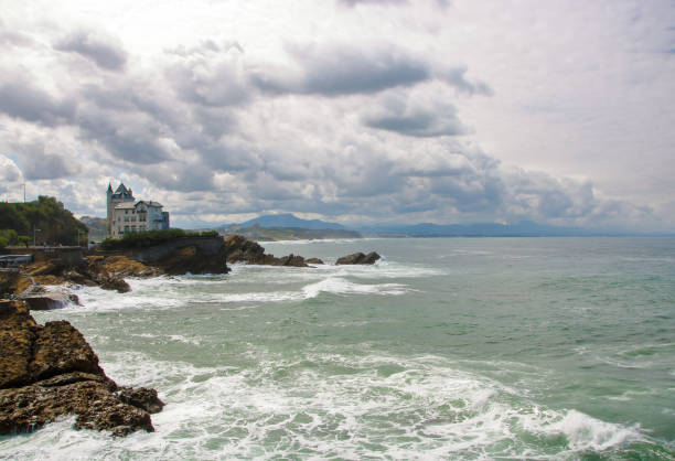 istock coastline of  of Biarritz 890822692