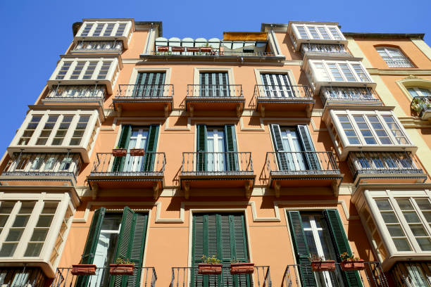 istock Apartment building in Malaga 890850124