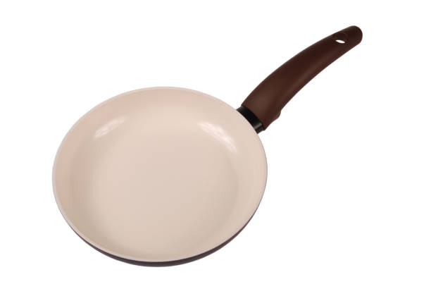 istock Photo of brown ceramic frying pan 890859170