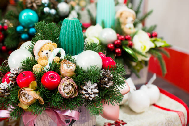 istock New Year's and Christmas decorations 890862610