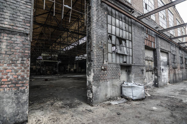 istock abandoned building of foundry 890873454