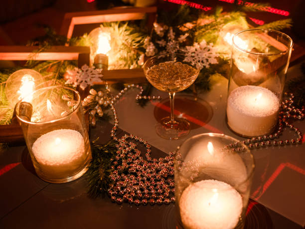 istock magical new year holiday glowing background 890873872