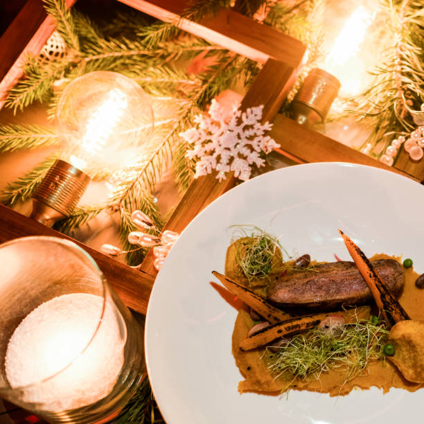 holiday restaurant menu healthy festive meal