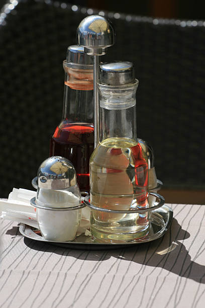 istock Oil, Salt, vinegar and pepper 89088866