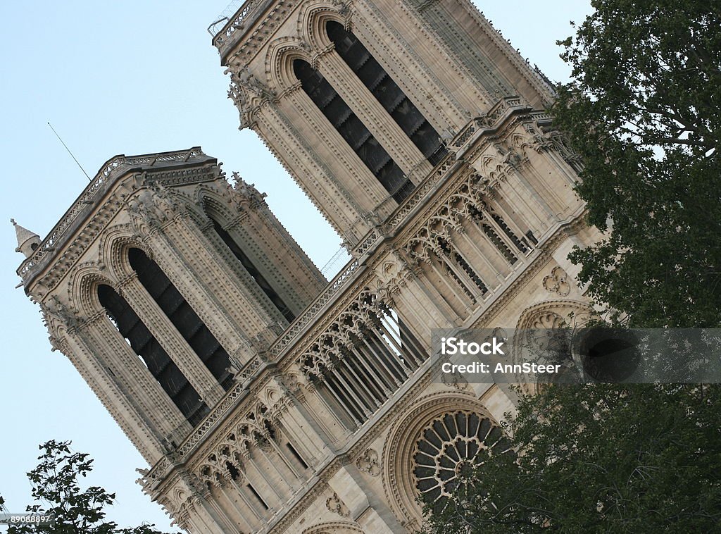 Notre Dame de Paris  Architecture Stock Photo