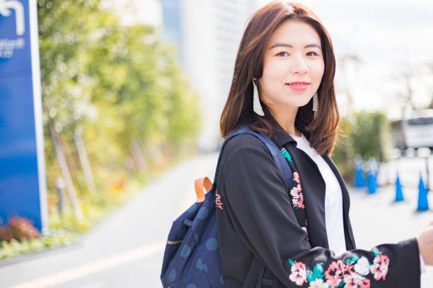 istock cute Japanese girl 890913436