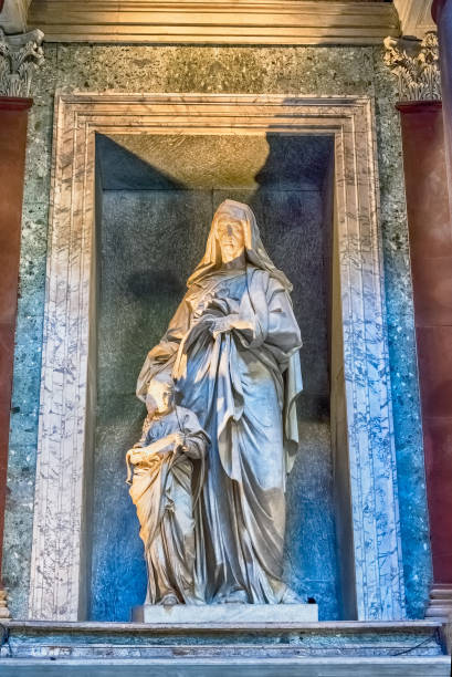 istock Statue inside the Pantheon, Rome, Italy 890924052