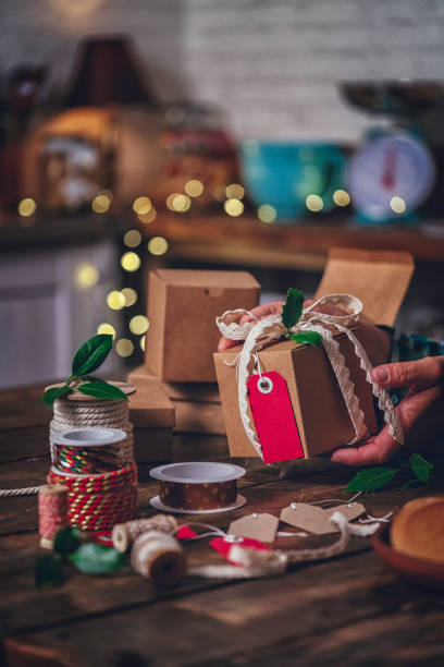 istock Sending Homemade Cookies for Christmas as a Gift 890954940