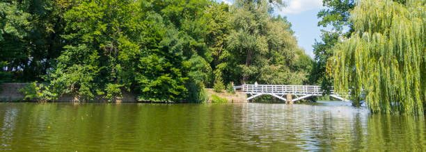 istock Ancient houses and their reflection in the water 890965120