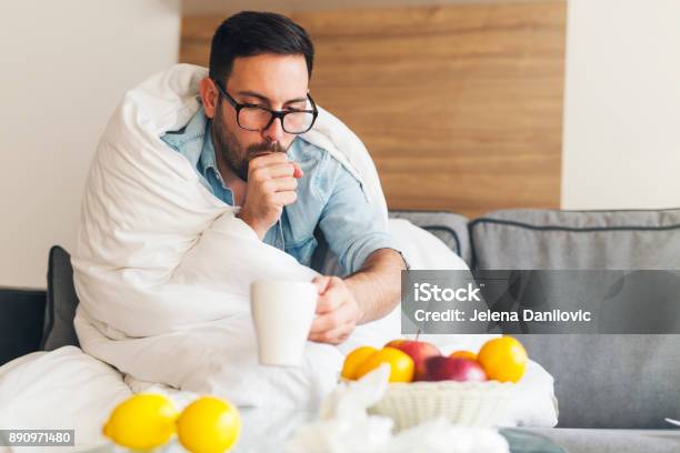 Suffering From Cold Stock Photo - Download Image Now - Fever, Cold And Flu, Winter