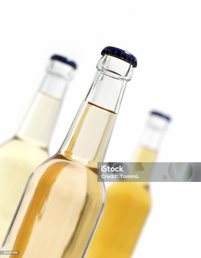 Tre bottiglie di soda pop/Limonata - Foto stock royalty-free di Alchol