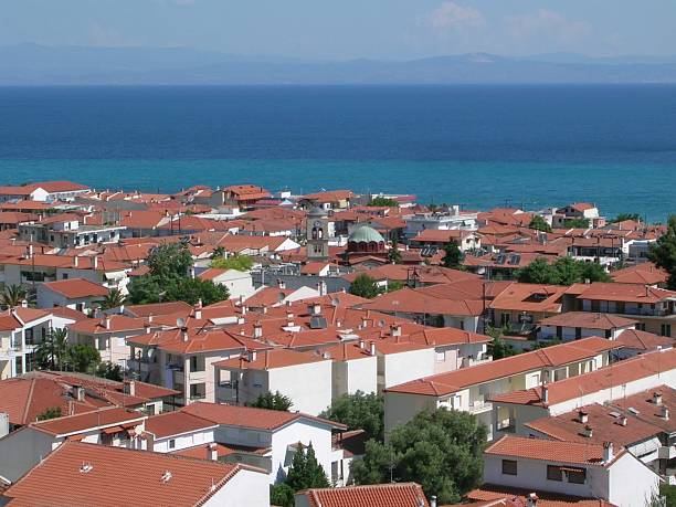 istock greece village at sea 89098407