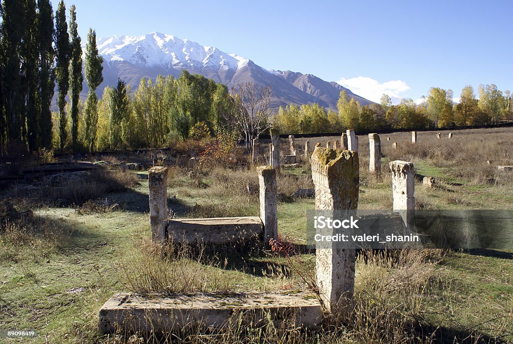 Старый мусульманских graveyard - Стоковые фото Аборигенная культура роялти-фри