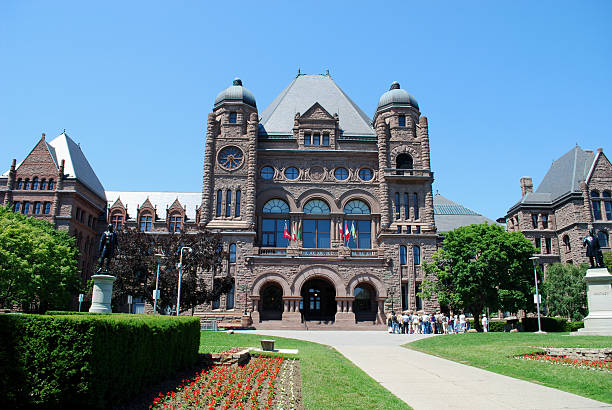 istock Ontario Parliament building  in Toronto, Canada 89099232
