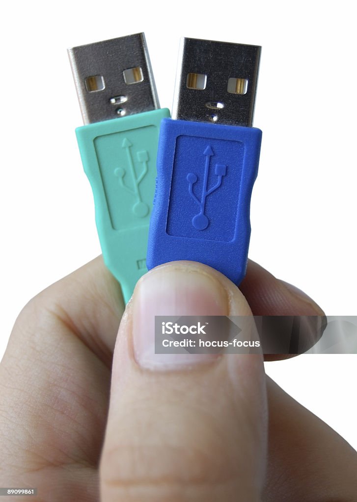 Clé usb - Photo de Câble USB libre de droits